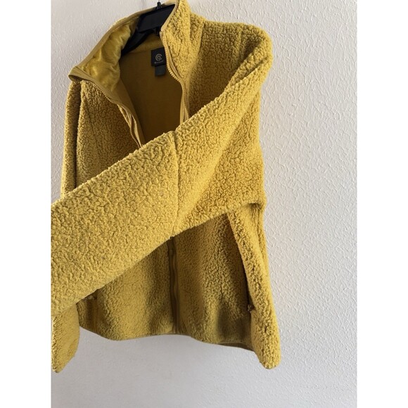 C9 Champion Women’s jacket Zip High Pile Teddy Jacket mustard size XL warm cozy - Picture 10 of 15
